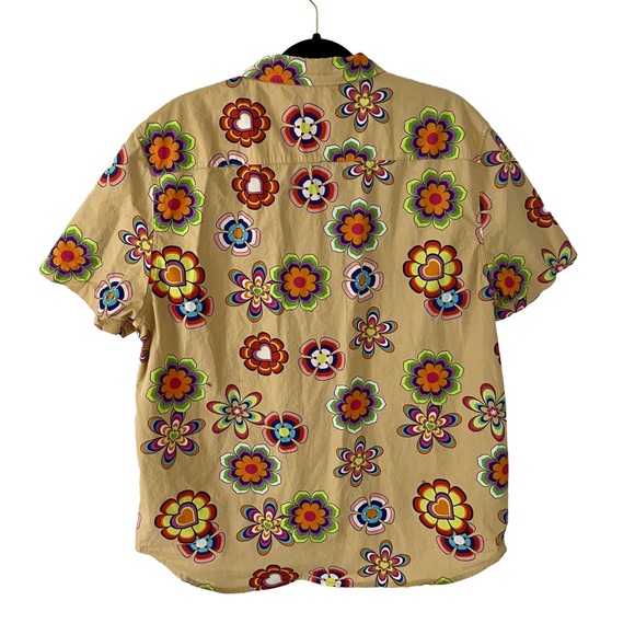 Forever 21 Groovy Flower Button Up - Picture 2 of 2